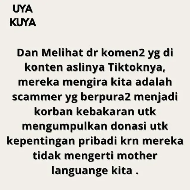 Unggahan Uya Kuya. (Foto: Dok. Instagram @king_uyakuya)