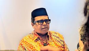 Kepala Badan Penyelenggara Jaminan Produk Halal (BPJPH) Haikal Hassan soal sertifikasi halal SPPG, Jakarta (3/10/2025). Foto: Liputan6.com/Ade Nasihudin.