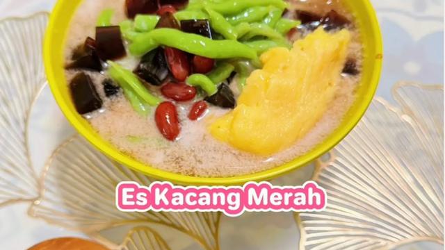 3 Resep Praktis Es Kacang Merah Menyegarkan, Pas untuk Cuaca Panas