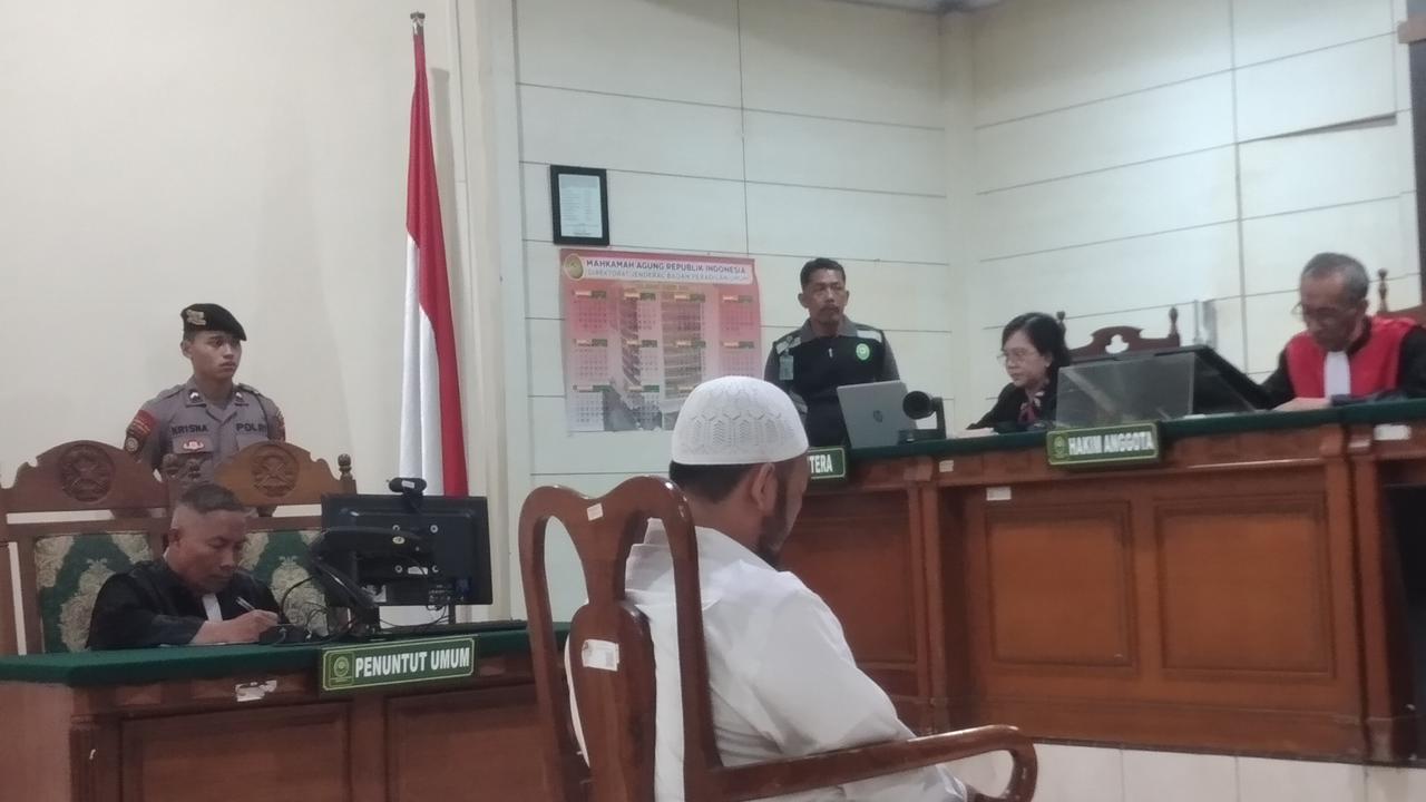 sidang vonis aipda robig