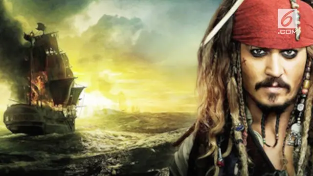 Kapten Jack Sparrow adalah seorang bajak laut yang menjadi tokoh utama dalam film bersambung 'Pirates of the Carribean'.