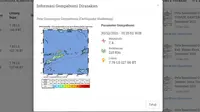Gempa Maluku Barat Daya. (BMKG)