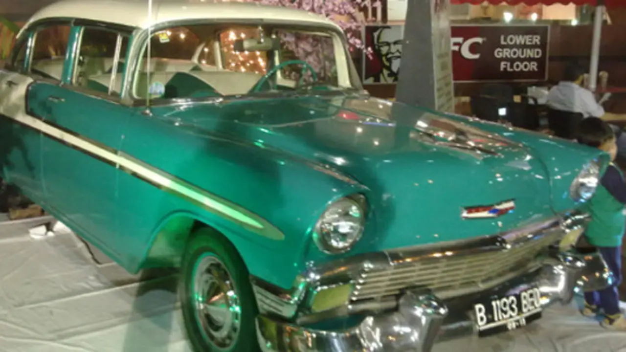 Chevrolet Bell Air klasik dan langka (Foto: Wahyu)