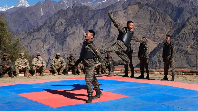 Militer AS dan India Latihan Tempur di Pegunungan yang Disengketakan dengan China