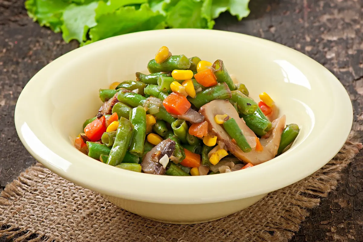 tumis buncis jagung manis