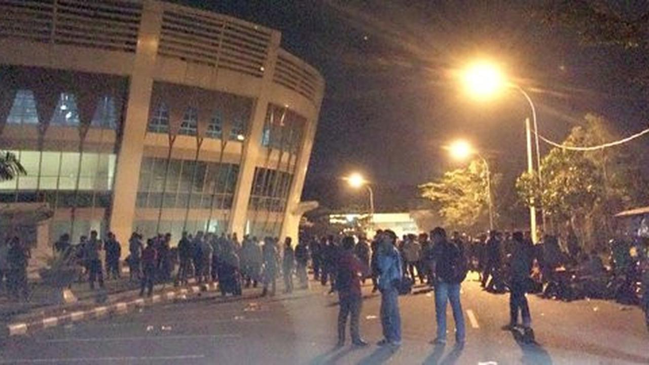 Tak dapat jatah penginapan & makan, ribuan kader HMI Sulawesi ngamuk