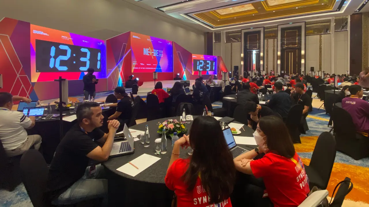 Nex-BE Fest 2022 Besutan MDI Ventures dan TMI Cetak Rekor, Potensi Sinergi Startup-BUMN Capai Rp2,4 T