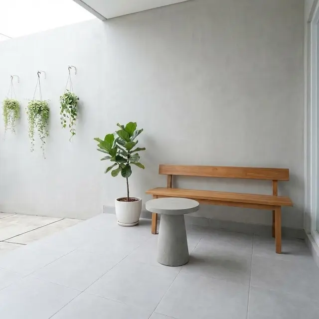 Desain Teras Rumah Subsidi Tapi Terasa Sejuk