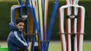 Bertandang ke markas PSG, tim racikan pelatih Mikel Arteta diprediksi bakal tampil maksimal untuk memperjuangkan peluang terakhir mereka meraih trofi pada musim ini. (Glyn KIRK/AFP)
