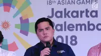 Ketua Indonesia Asian Games 2018 Organizing Committee atau INASGOC, Erick Thohir. (Liputan6.com/Helmi Fithriansyah)