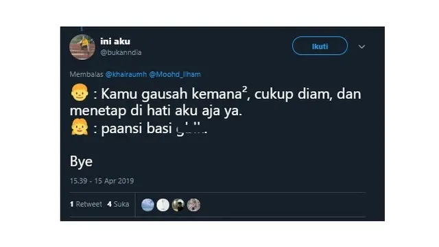 Curhatan Netizen Kamu Gak Usah Kemana-mana
