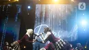 JKT 48 saat tampil di acara "Pestapora 2022" di Gambir Expo Kemayoran, Jakarta, Sabtu (24/9/2022). Pada acara pertunjukan musik  "Pestapora 2022" di hari kedua menampilkan sejumlah musisi tanah air dengan membawakan lagu hits masing-masing. (Liputan6.com/Herman Zakharia)