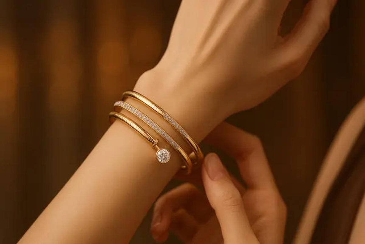 8 Model Gelang Lilit Korea Krincing, Bikin Penampilan Elegan dan Menarik