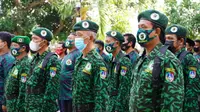 Anggota Brikade Ka'bah Jombang menggelar pendidikan dan latihan dasar (Diklatsar). (Foto: Istimewa)