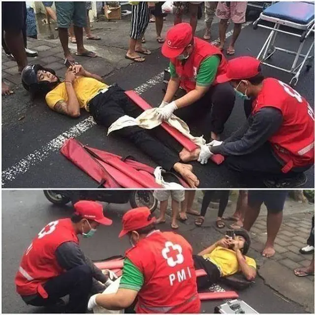 10 Potret Nyeleneh Orang Kelewat Santai dalam Berbagai Keadaan Ini Kocak
