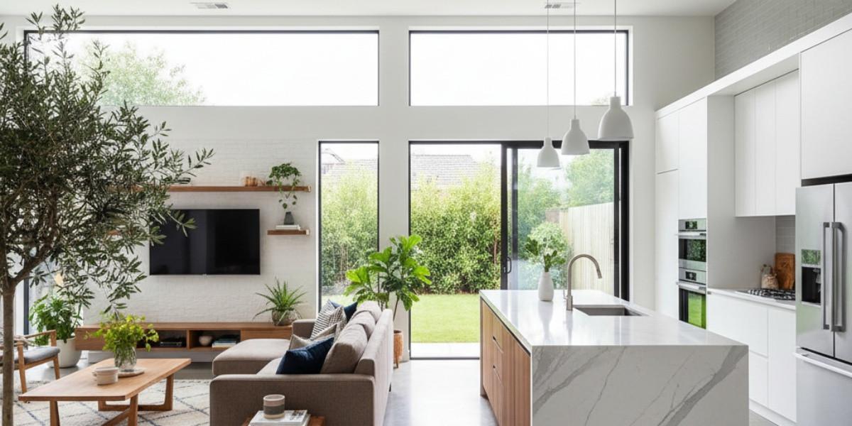 Ilustrasi Desain Dapur Menyatu dengan Ruang Keluarga Bergaya Open Space