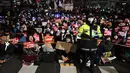 Sebelumnya, Presiden Yoon Suk Yeol berhasil lolos dari upaya pemakzulan di parlemen pada hari Sabtu (7/12/2024) lalu. (Jung Yeon-je/AFP)