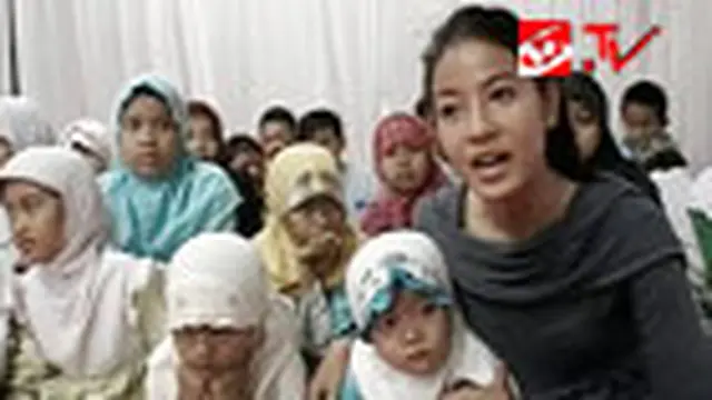Natasha Rizky Tak Lupa Berbagi