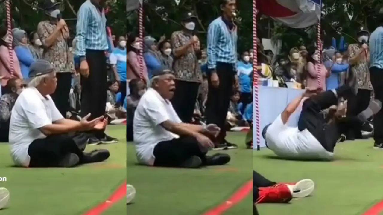 Menteri Basuki Viral Nonton Voli