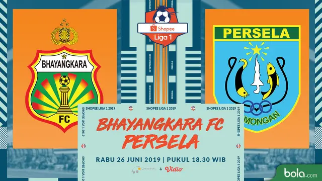 Bhayangkara FC Vs Persela Lamongan