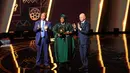 Lookman menorehkan catatan luar biasa dengan 27 gol dan 12 assist untuk Atalanta dan timnas Nigeria sepanjang 2024. (AP Photo/Mosa'ab Elshamy)
