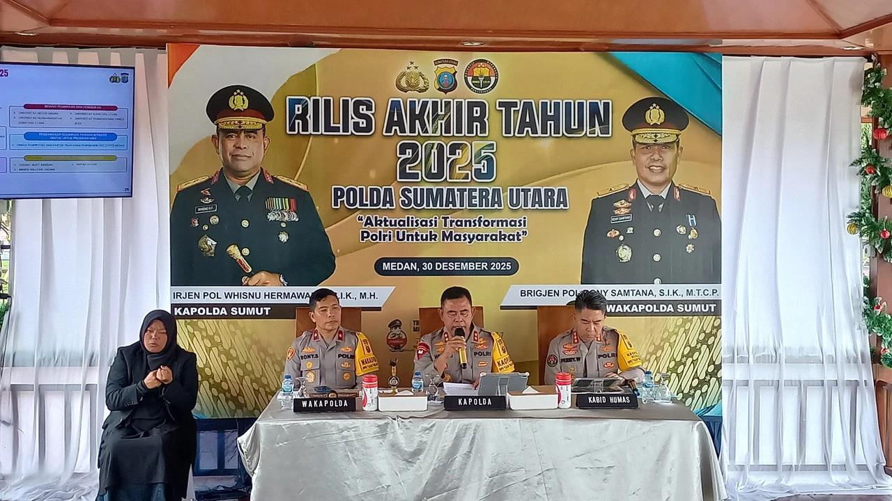 Polisi Nakal di Sumut Meningkat, 61 Polisi Dipecat Sepanjang 2025