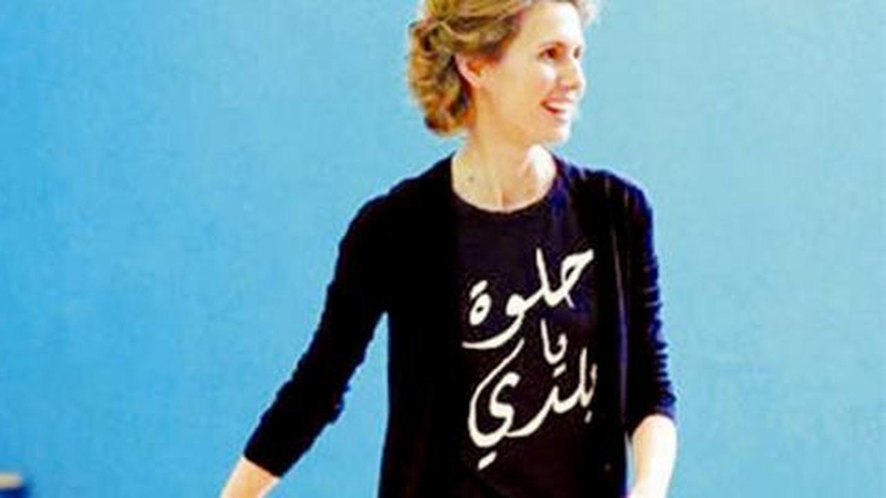 Kaos Asma al-Assad mengundang komentar pedas