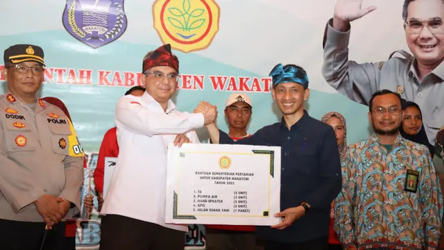 Wakatobi Rawan Pangan, Wamentan Harvick Sebut Sektor Pertanian Perlu Dikawal
