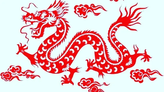 Ilustrasi shio naga di Tahun Macan Air