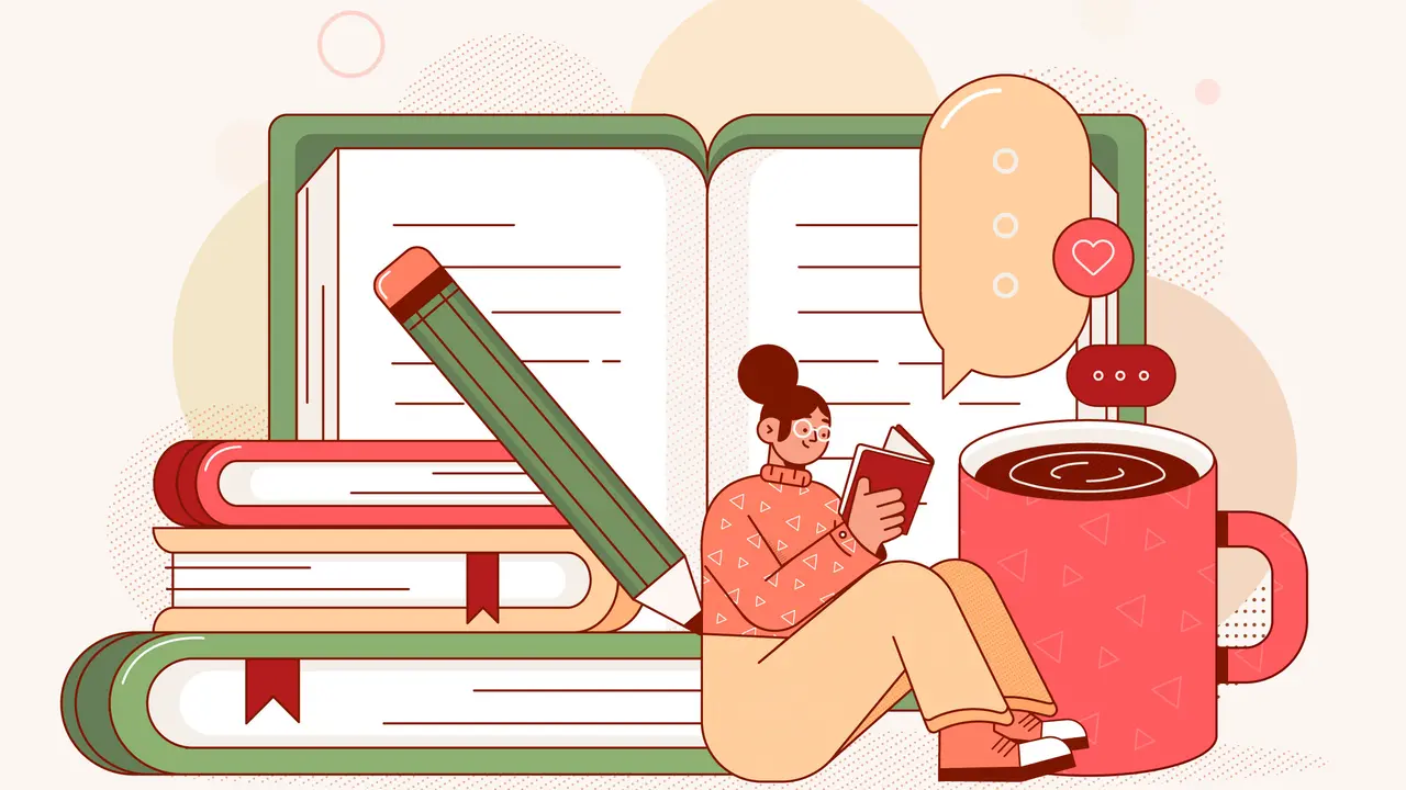Ilustrasi menulis paragraf argumentasi