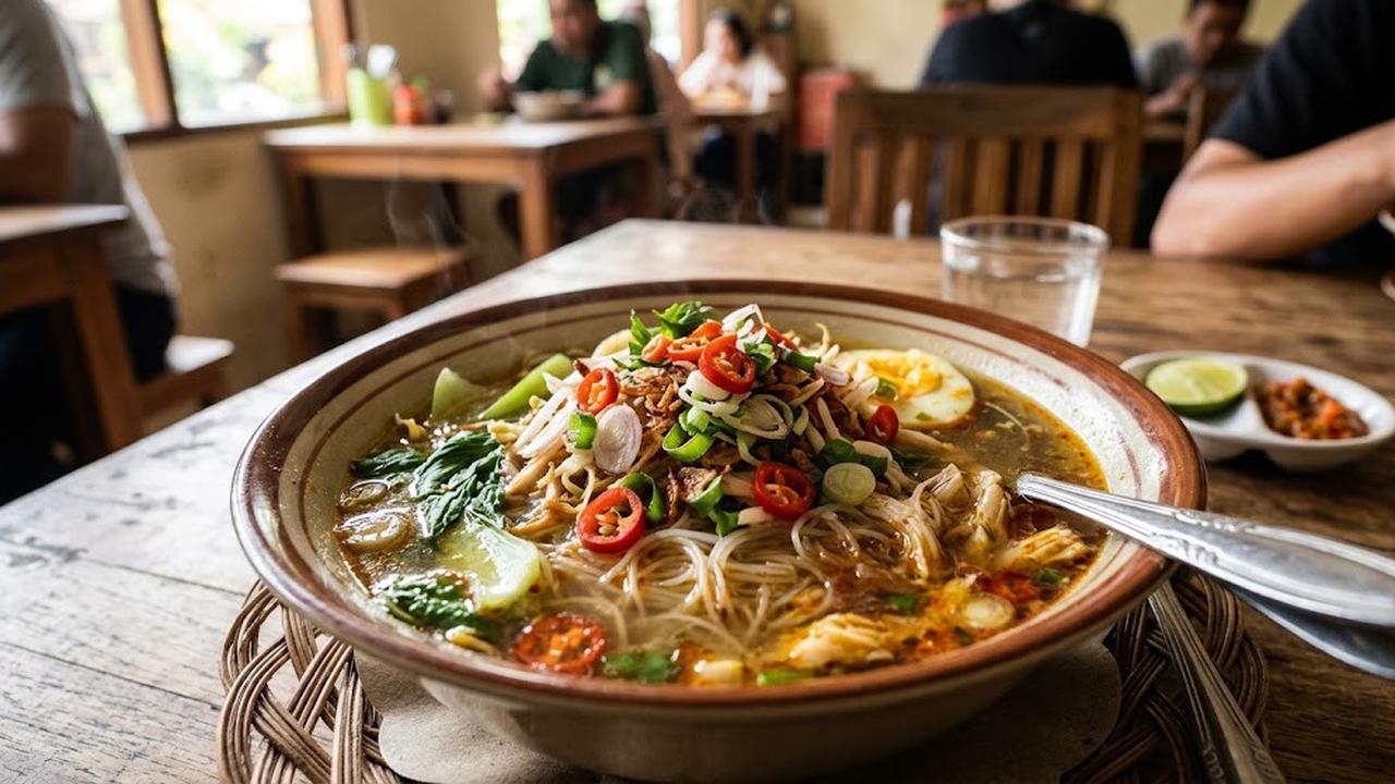 Resep Bihun Kuah Bumbu Iris Praktis, Lezat, dan Menghangatkan Tubuh