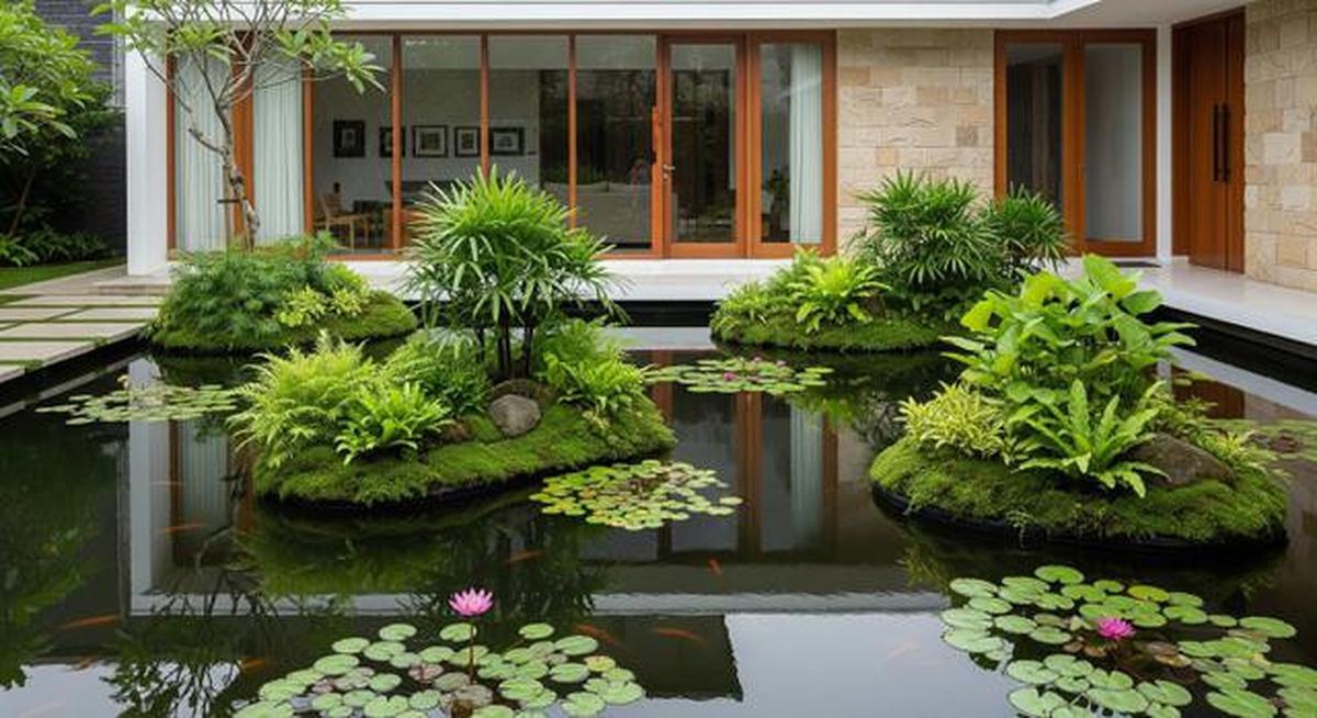 7 Model Kolam Ikan Depan Rumah Minimalis yang Menambah Kesan Asri, Estetis dan Menenangkan