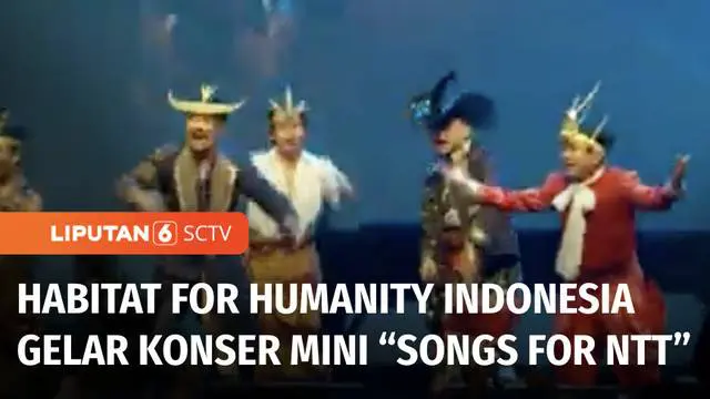 VIDEO: Organisasi Nonprofit Habitat for Humanity Indonesia Gelar Konser Mini “Songs for NTT”