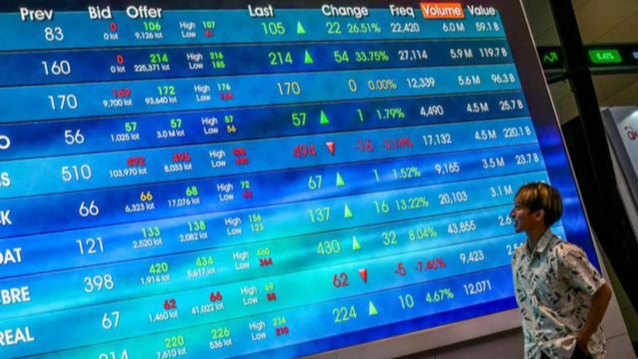 IHSG Tergelincir Hari Ini, Seluruh Sektor Saham Kompak Memerah