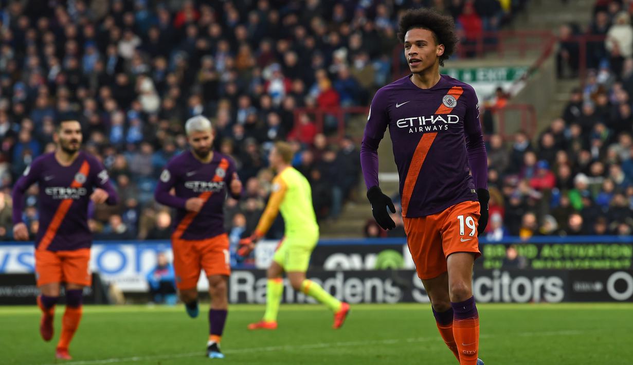 5. Leroy Sane (Manchester City)- Speed 95 (AFP/Paul Ellis)