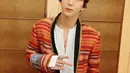 Leo VIXX merupakan idol yang memiliki kemampuan menulis dengan menggunakan tangan kanan dan kirinya secara bersamaan atau disebut ambidextrous. (FOTO: instagram.com/leo_jungtw/)