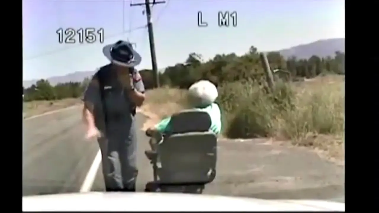 Nenek Ini 'Berkelana' 10 Kilometer Dengan Kursi Roda