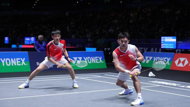Raymond Indra/Nikolaus Joaquin - All England 2026 - Bulu Tangkis