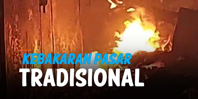 VIDEO: Pasar tradisional Ciawi Tasikmalaya Terbakar