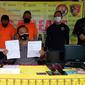 Jumpa press kasus pemalsuan surat di Polres Tarakan. Foto istimewa