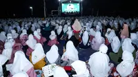Santri di Serang Banteng dukung Ganju maju Pilpres 2024. (Ist).