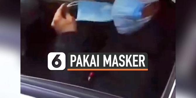 VIDEO: Pria Kenakan 11 Masker Sekaligus Untuk Tangkal Virus Corona