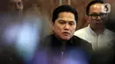 Sebelumnya, pada awal September 2023, Erick Thohir menyebut upaya penanganan masalah pada dana pensiun pegawai BUMN yang saat ini masih berlanjut merupakan bentuk dari perbaikan sistem. (Liputan6.com/Angga Yuniar)