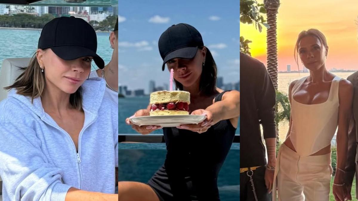 OOTD Hitam Putih Victoria Beckham Rayakan Ulang Tahun ke 51, Tampil Menyala dengan Outfit Santai hingga Formal