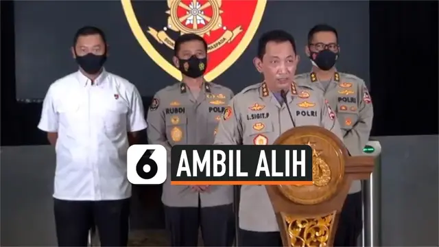 VIDEO: Alasan Bareskrim Polri Ambil Alih Kasus Kerumunan Massa Terkait Rizieq Shihab