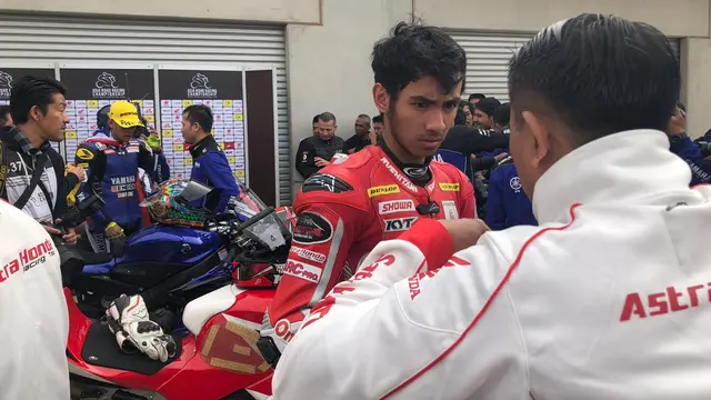 Andi Gilang, Astra Honda Racing Team