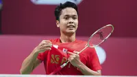 Reaksi Netizen +62 saat Anthony Ginting Bawa Indonesia Unggul 1-0 atas China di Final Piala Thomas 2020: OMG Luv You
