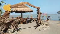 Pantai Parang Semar Banyuwangi Destinasi Wisata Berbasis Edukasi, yang awalnya sebagai tempat pembuatan sampah (Hermawan Arifianto/Liputan6.com)