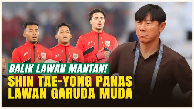 VIDEO: Shin Tae-yong Balik Hadapi Garuda Muda! Timnas Indonesia U-23 vs Korsel U-23 Panas di Sidoarjo