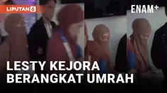 Lesty Kejora Berangkat Ibadah Umrah Bareng Keluarga Tanpa Rizky BIllar